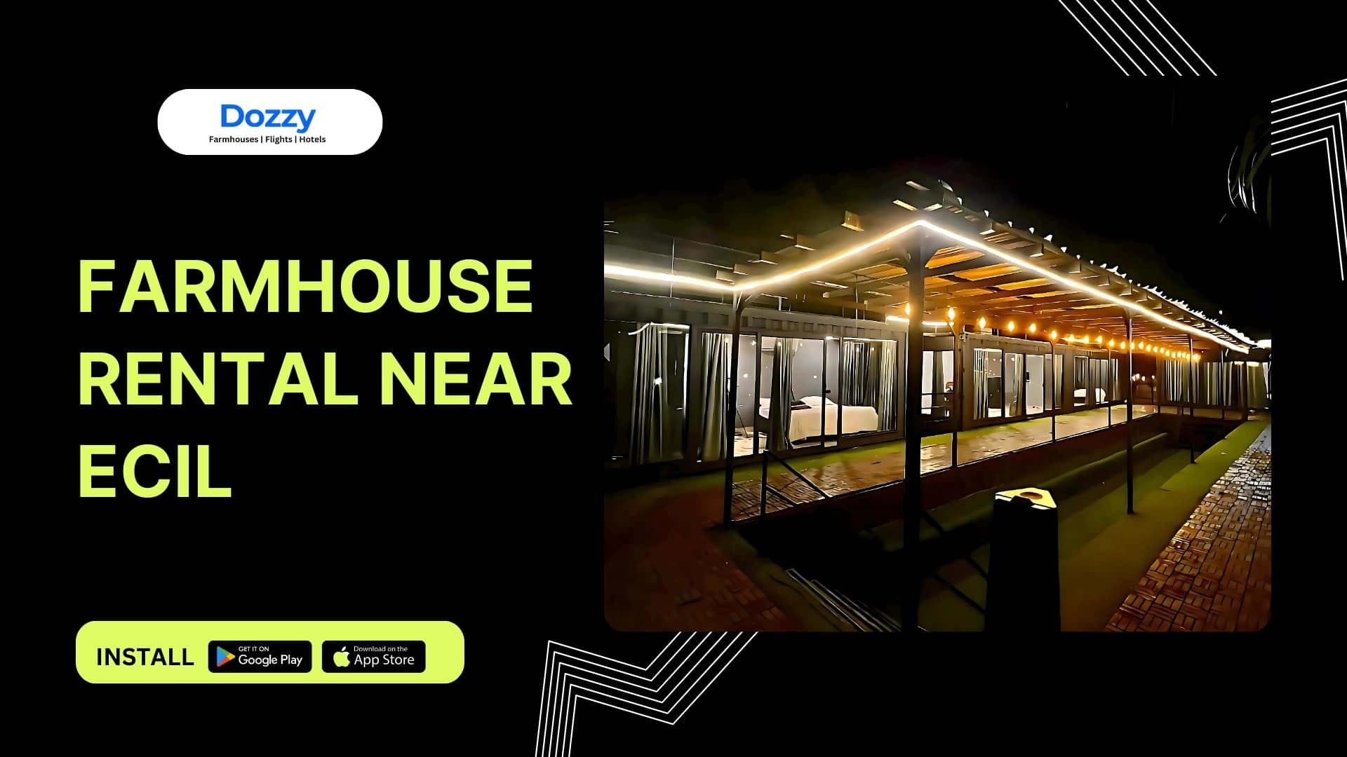 Private Farmhouse for Rent Near Ecil
