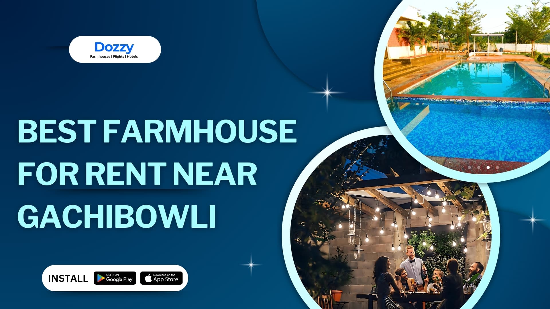 Private Farmhouse for Rent Near Gachibowli