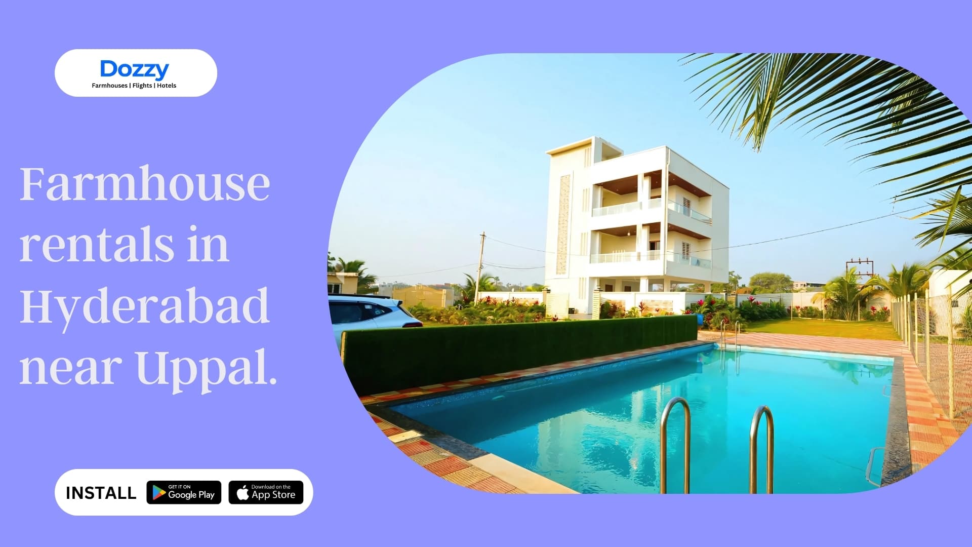 Private Farmhouse for Rent Near Uppal